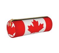 OKFSTY Canadian Flag Pencil Case Holder,School Stationery Supplies Pen Organiser Cute Pencils Bag for Students