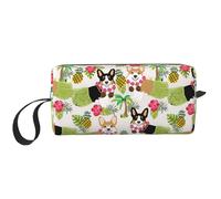 OKFSTY Corgi Hawaiian Tropical Summer Pineapple Print Minimalist Carry Bag, Large Capacity Tote. Compact Storage Pouch for Gym, Work, and Weekend Trips