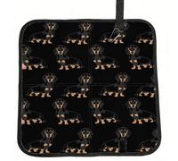 OKFSTY Dachshund Weiner Pet Dogs Print Fold Away Seat Cushion Portable Outdoor Pad Polyester Bleacher Bench Mat Travel Picnic Pad