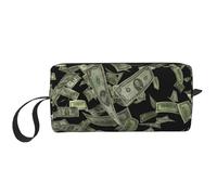 OKFSTY Dollar Sign Money Print Minimalist Carry Bag, Large Capacity Tote. Compact Storage Pouch for Gym, Work, and Weekend Trips
