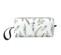 OKFSTY Eucalyptus Leaves Print Minimalist Carry Bag, Large Capacity Tote. Compact Storage Pouch for Gym, Work, and Weekend Trips