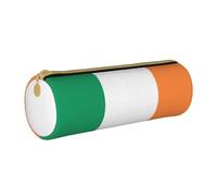 OKFSTY Irish Flag Pencil Case Holder,School Stationery Supplies Pen Organiser Cute Pencils Bag for Students