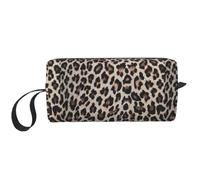 OKFSTY Leopard Print print Print Minimalist Carry Bag, Large Capacity Tote. Compact Storage Pouch for Gym, Work, and Weekend Trips