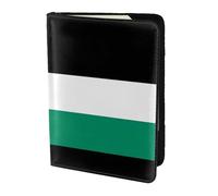 OKFSTY Palestine Flag Printing Fashion Passport Holder Personalized Printed Cowhide Id Holder Travel Passport Cover 5.5 in