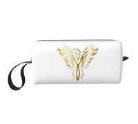 OKFSTY Phoenix Print Minimalist Carry Bag, Large Capacity Tote. Compact Storage Pouch for Gym, Work, and Weekend Trips