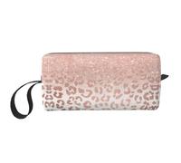 OKFSTY rose gold glitter Print Minimalist Carry Bag, Large Capacity Tote. Compact Storage Pouch for Gym, Work, and Weekend Trips