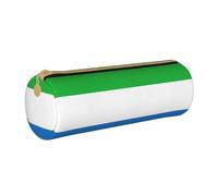 OKFSTY Sierra Leone Flag Pencil Case Holder,School Stationery Supplies Pen Organiser Cute Pencils Bag for Students
