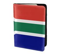 OKFSTY South African Flag Printing Fashion Passport Holder Personalized Printed Cowhide Id Holder Travel Passport Cover 5.5 in