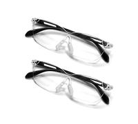 OKH 160% Magnifying Glasses Wearable Magnifier Hands-Free for Close Work Reading Sewing Hobby Craft, Lightweight(Non Light, 2Pack)