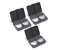 OKH 3 Pairs Stick-on Bifocal Lenses Reader +1.75, Reusable Stick On Adhesive Magnifying Reading Lenses for Sunglasses/Sport Glasses/Ski Goggles, No Water Needed