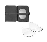 OKH Adhesive Stick on Bifocal Reading Lenses, Convert Sunglasses Goggles or Glasses into Magnified Readers (1pack 2.5+)