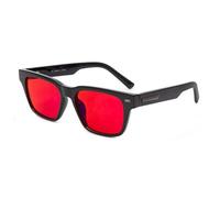 OKH TR90 Blue Light Blocking Sleep Glasses - Deep Red Lens for 100% Blue & Green Light Block Men & Women - Melatonin Support, Circadian Rhythm Reset & Anti-Eyestrain Black