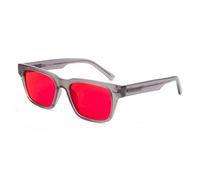 OKH TR90 Blue Light Blocking Sleep Glasses - Deep Red Lens for 100% Blue & Green Light Block Men & Women - Melatonin Support, Circadian Rhythm Reset & Anti-Eyestrain Grey