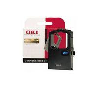 Oki 09002303 Original Oki Black Nylon Fabric Printer Ribbon - 9002303