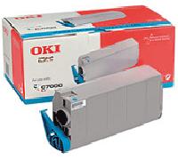 Oki 41304211 Original Oki Cyan Laser Toner Cartridge, 10K Yield