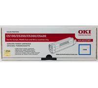 OKI 42127407 Toner Original Cyan Type C6 For C5100/C5200/C5300/C5400 [A Box]