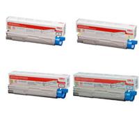 OKI 43459369-24 Multipack, Set of 4 CMYK Toners 43459369-70-71-24