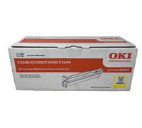 Oki 43460205 Drum Drum Original Yellow for C3300/C3400/C3450/C3600 [A Box]