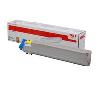 Oki 43837129 Original Oki 43837129 Yellow Toner Cartridge, 22.5K Page Yield