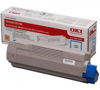 Oki 43872307 Original Oki Cyan Toner Cartridge, 2K Yield