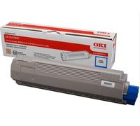 OKI 44059107 Toner cyan. 8K pages ISO/IEC 19798 for OKI C 800