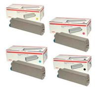 OKI 4405916 Multipack, Set of 4 CMYK Toner Cartridges (44059165/7/6/8)