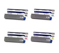 OKI 4405921 Multipack, Set of 4 Toner Cartridges (44059209/10/11/12)