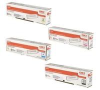 OKI 4405925 Toner Cartridges Multipack, Set of 4 High Capacity (CMYK)