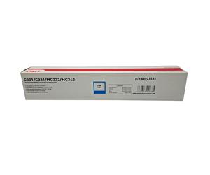 OKI 44973535 Cyan Toner Cartridge Genuine Original C301 C321 MC332 MC342 Printer