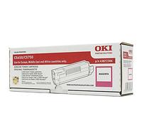 OKI C5650 Toner Cartridge 2000 Pages - Magenta