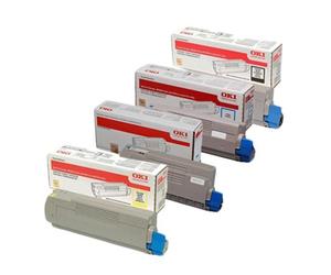 OKI C712dn Printer Toner Cartridges (4 Pack) -46507616 Multipack Original