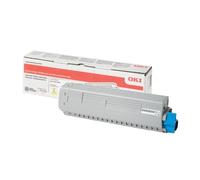 Oki C824 5K Toner Cartridge Yellow 47095701
