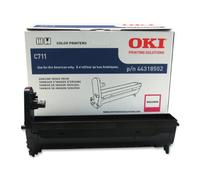 OKI Data 44318502 Image Drum for C711 Series Printers, 20000 Page Yield, Magenta