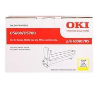OKI Drum for C5600/C5700 Printers 20000 Pages - Yellow