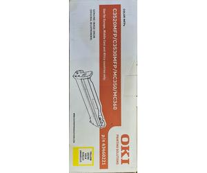 OKI GENUINE INK CARTRIDGE (P/N 43460221) C3520MFP/C3530MFP/MC350/MC360 Yellow