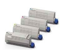 OKI MC760dn Printer Toner Cartridges (4 Pack) -45396304 Multipack Original