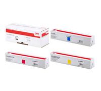 OKI Multipack for C530 - 4 High Capacity Toner Cartridges (CMYK)