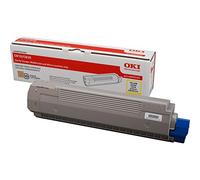 Oki Toner Cartridge for C810/C830 A3 Colour Printers (8000 Pages) - Yellow