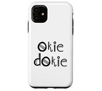 Okie Dokie Clown Kidcore Clowncore Weirdcore Aesthetic Case for iPhone 11