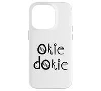 Okie Dokie Clown Kidcore Clowncore Weirdcore Aesthetic Case for iPhone 14 Pro
