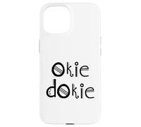 Okie Dokie Clown Kidcore Clowncore Weirdcore Aesthetic Case for iPhone 15