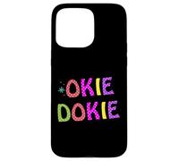 Okie Dokie Clown Kidcore Clowncore Weirdcore Aesthetic Case for iPhone 15 Pro Max