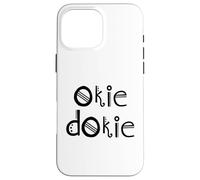 Okie Dokie Clown Kidcore Clowncore Weirdcore Aesthetic Case for iPhone 16 Pro Max
