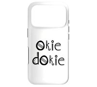 Okie Dokie Clown Kidcore Clowncore Weirdcore Aesthetic Case for iPhone 17 Pro