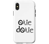 Okie Dokie Clown Kidcore Clowncore Weirdcore Aesthetic Case for iPhone X/XS