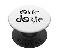 Okie Dokie Clown Kidcore Clowncore Weirdcore Aesthetic PopSockets Adhesive PopGrip