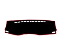 OKIIO Sun Shade Dash Board Cover for Captiva 2019 2020 2021 2022 2023, Anti-Scratch Thickness Velour Car Dashboard Cover, Sun Glare Reduction, Auto Interior Accessories,Red
