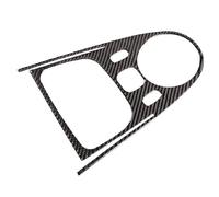 OKIIO Tailored Gear Shift Panel Cover for Benz Smart 453 Fortwo 2016-2021,Car Center Console,Carbon Fiber Gear Shifter Panel Trim Right-Hand Drive Accessories