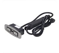 Okin 5 Button 5 Pin Lift Chair Power Recliner Switch with USB Charging Port, Electric Sofa Couch Hand Control Handset Replacement Part