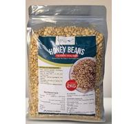 Okin Foods Honey Beans 2kg | Nigerian Oloyin (Ewa Oloyin) | Naturally Sweet Brown Beans | Premium Black Eye Bean | High Protein & Fibre | Perfect for Moi Moi, Akara, Soups & Stews | 100% Natural